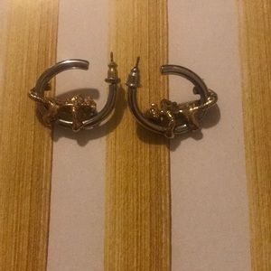 Tigger hoop earrings
